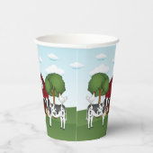 レッドバーンブルースカイキッドとファーム動物の誕生日 紙コップ (右)