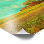 レッドバーンブルースカイ フォトプリント            (角)