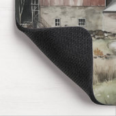 レッドバーン付きファームマウスパッド マウスパッド (コーナー)