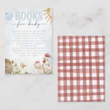 レッドバーン農場 動物ベイビーシャワーブックのリクエスト