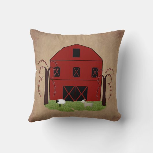 レッドバーン クッション (裏面)