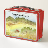 レッドバーン メタルランチボックス (正面)