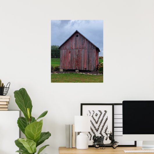 レッドバ動揺してンファームライフ ポスター (ホームオフィス)