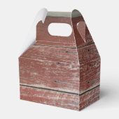 レッドバ素朴ンウッドパーソナライズされたビーフボックス フェイバーボックス (裏面サイド)