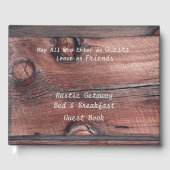 レッドバ素朴ンベッド&ブレックファーストB&Bゲストブック ゲストブック (正面)