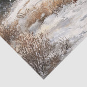 レッドバ素朴ーンウィンター風光明媚な芸術デコページ 薄葉紙 (詳細)