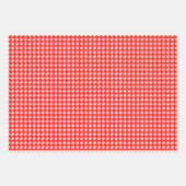 レッドパズルエレガンス ラッピングペーパーシート (正面2)