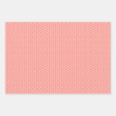 レッドパズルエレガンス ラッピングペーパーシート (正面)