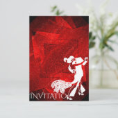 レッドパッションダンスパーティーシャルストン 招待状 (スタンド正面)