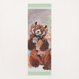 レッドパナダクリスタルヴィベスアート ヨガマット