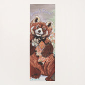 レッドパナダクリスタルヴィベスアート ヨガマット (裏面)