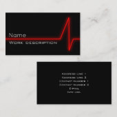 レッドパルス名刺 名刺 (正面/裏面)