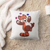 レッドパンダアットジャグルサーカスPNG クッション (ブランケット)