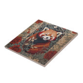 レッドパンダウィエレガントリアムモリスインスパイアフローラ タイル (側面)