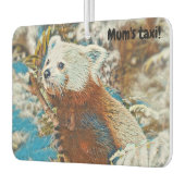 レッドパンダカーエアコン カーエアーフレッシュナー (左)