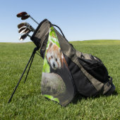 レッドパンダゴルフタオル ゴルフタオル (グリーン)