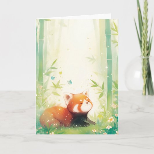 レッドパンダサンクチュアリ カード (正面)