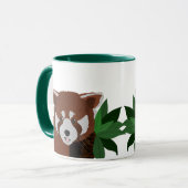 レッドパンダセラミックマグカップ マグカップ (正面左)