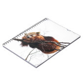 レッドパンダノート ノートブック (左側)