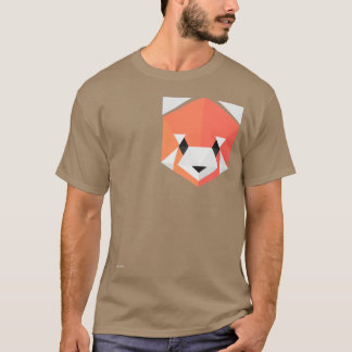 レッドパンダハニカム Tシャツ