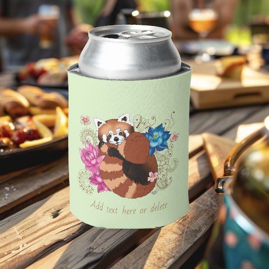 レッドパンダフラワーズヘンナ 缶クーラー