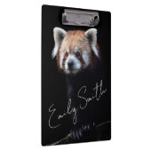 レッドパンダベア クリップボード (右)