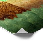 レッドパンダマウンテン – ポスタープリント ポスター (角)