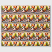 レッドパンダライド ラッピングペーパー (フラット)