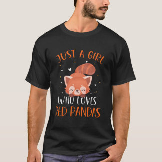 レッドパンダ大好きな人 Tシャツ