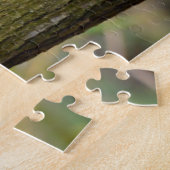 レッドパンダ歩くオンブランチ ジグソーパズル (側面)