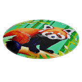 レッドパンダ竹林 カッティングボード (角)