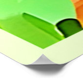 レッドパンダ竹林 ポスター (角)