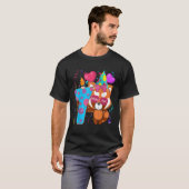 レッドパンダ7th私7ピー tシャツ (正面フル)