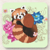 レッドパンダ コースター (正面)