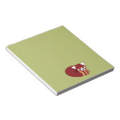 レッドパンダ ノートパッド (アングル)