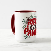 レッドパンダ マグカップ (正面左)