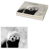 レッドパンダ ラバースタンプ (押印)