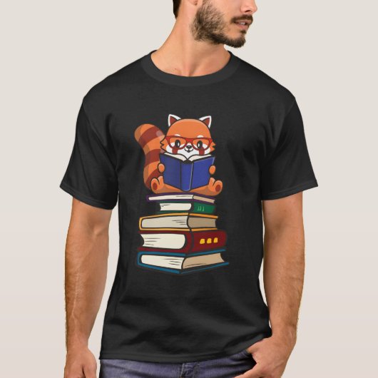 レッドパンダ Tシャツ (正面)