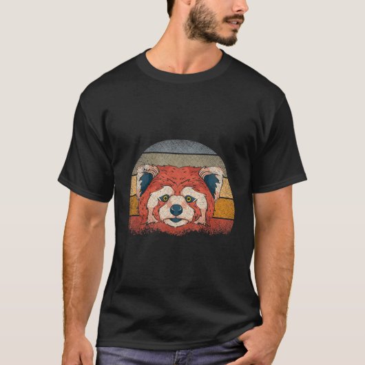 レッドパンダ Tシャツ (正面)