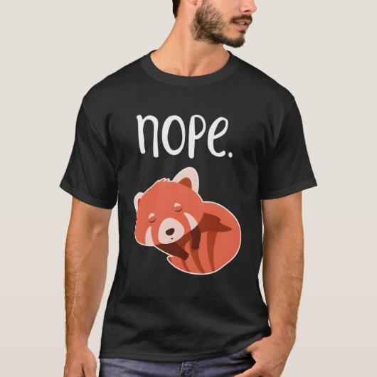 レッドパンダ Tシャツ (正面)