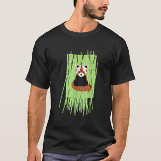 レッドパンダLOVE レッドパンダに簡単に夢中 Tシャツ