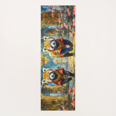 レッドパンドラ(PANDAS)ジェイドパレスデザインバイリッチアムンギル ヨガマット (裏面)