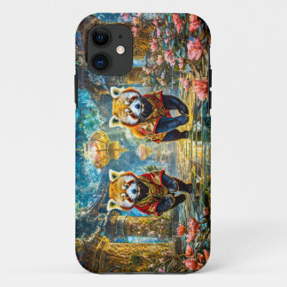 レッドパンドラ(PANDAS)ジェイドパレスデザインバイリッチアムンギル iPhone 11 ケース