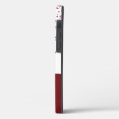 レッドパーソナライズされたミュージックテーマ Case-Mate iPhoneケース (裏面 / 左)