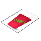 レッドパーティーカップ ノートブック (左側)