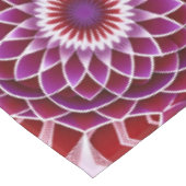 レッドパープルダリア テーブルクロス (アングル)