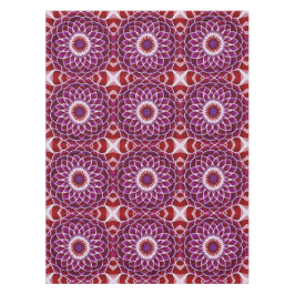 レッドパープルダリア テーブルクロス