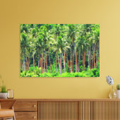レッドパーム24x36 キャンバスプリント (インサイチュ (リビング))