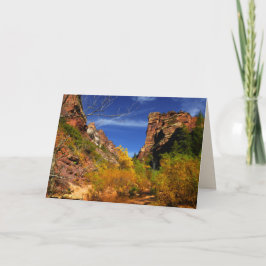 レッドヒルズランドスケープ,地下鉄, Zion NP,内空白の部 カード