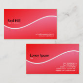 レッドヒル 名刺 (正面/裏面)